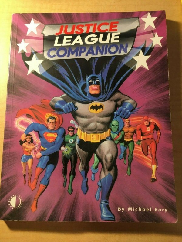 Justice League Companion DC Comic Book Michael Eury Batman Superman Flash MFT2