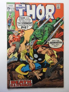 Thor #178 (1970) VG/FN Condition! moisture stain