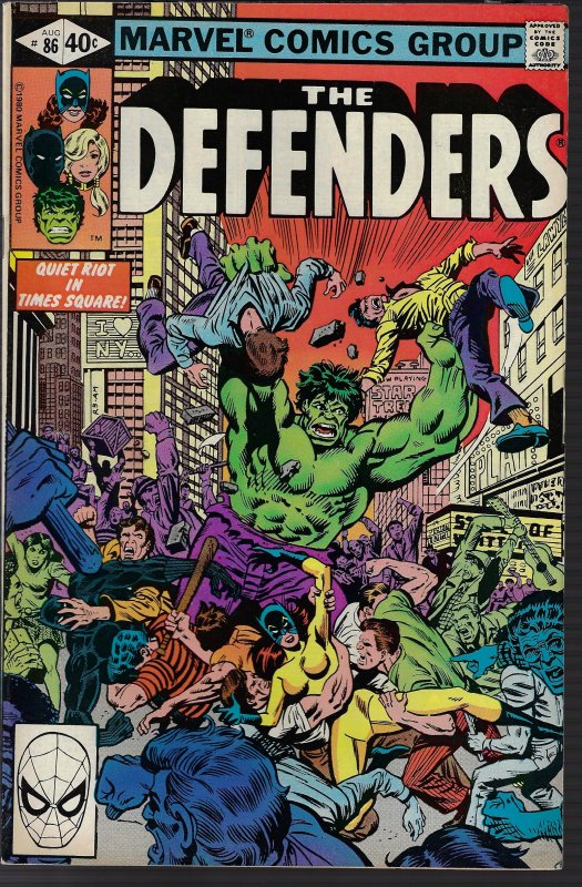 Defenders #86 (Marvel, 1980) NM