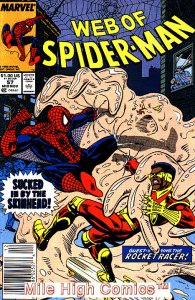 WEB OF SPIDER-MAN (1985 Series)  (MARVEL) #57 Very Good Comics Book