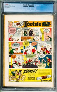 Wonder Woman #13 (1945) CGC 7.5!