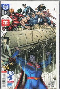 Titans #22 Variant Cover (2018) Titans