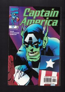 Captain America #6 - SIGNED BY MARK WAID! (9.0/9.2) 1998