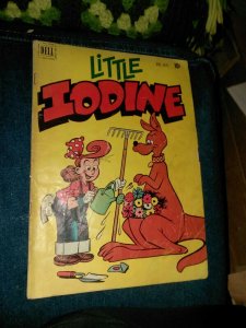 Little Iodine #7 dell comics 1951 golden age jimmy hatlo art cartoon strip dot