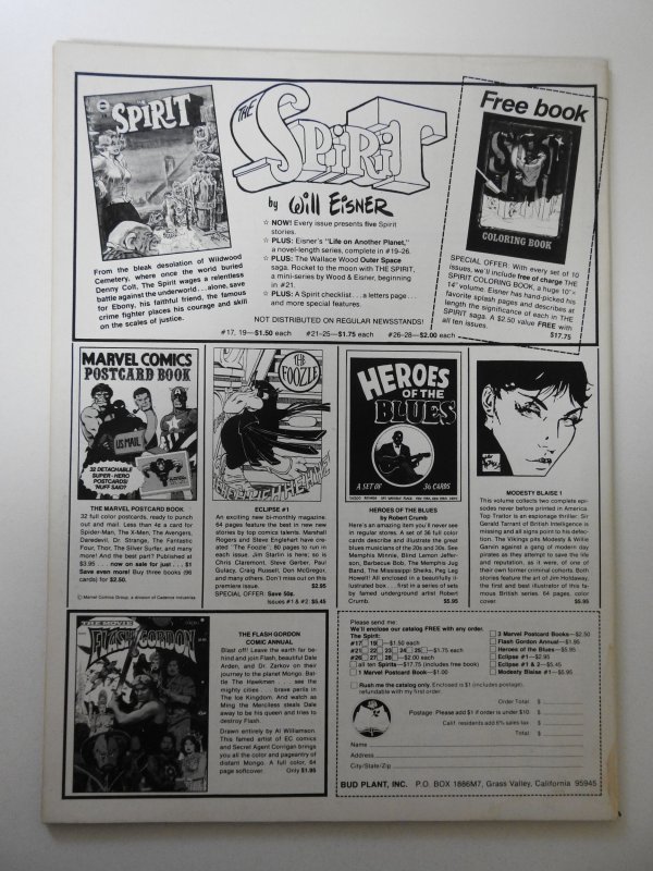 Bizarre Adventures #27 (1981) VG/FN Cond! moisture stain, rust on bottom staple