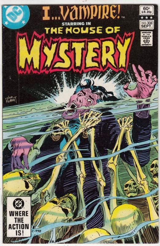 House of Mystery #308 (Sep-82) NM- High-Grade I Vampire