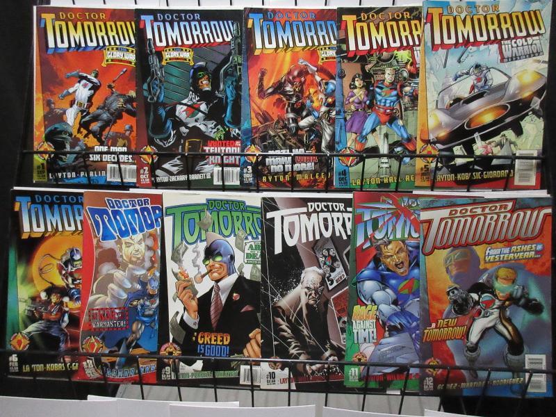 Doctor Tomorrow (Acclaim 1997) #1-6, 8-12 Bob Layton's Time Traveling Commando