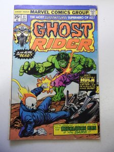 Ghost Rider #11 (1975) VG+ Condition MVS Intact