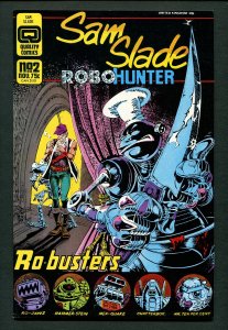 Sam Slade Robo Hunter #2  / 9.0 VFN/NM  /  November 1986