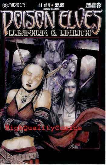 POISON ELVES Lusiphur & Lirilith #1, NM+, Drew Hayes, 2001, more in store