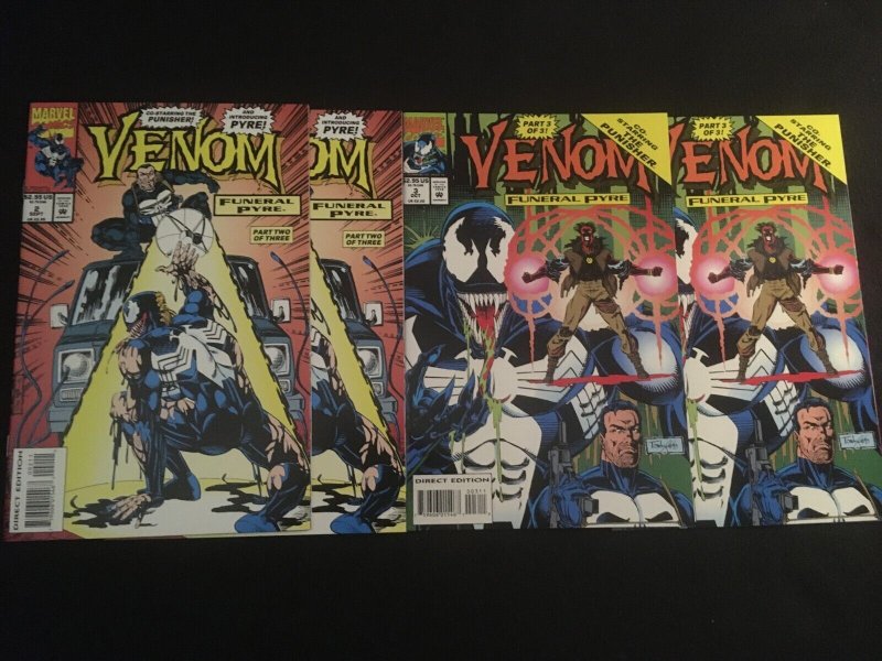 11 VENOM Comics, Lethal Protector, Funeral Pyre, The Mace, The Enemy Within