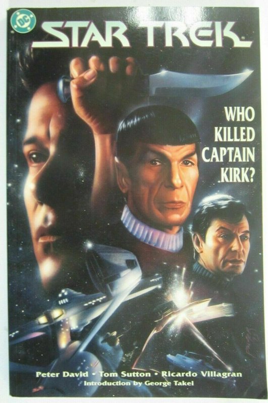 Star Trek Who Killed Captain Kirk? #1 blunted corner 4.0 VG (1993)