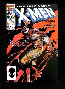 Uncanny X-Men #212 Wolverine Vs. Sabretooth!