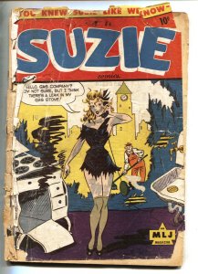 Suzie #51 good girl art classic cover Archie 1945 incomplete