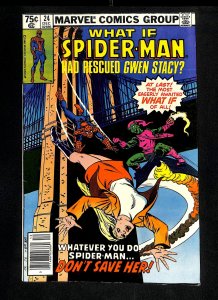 What If? (1977) #24 Spider-Man Rescued Gwen Stacy from Green Goblin!