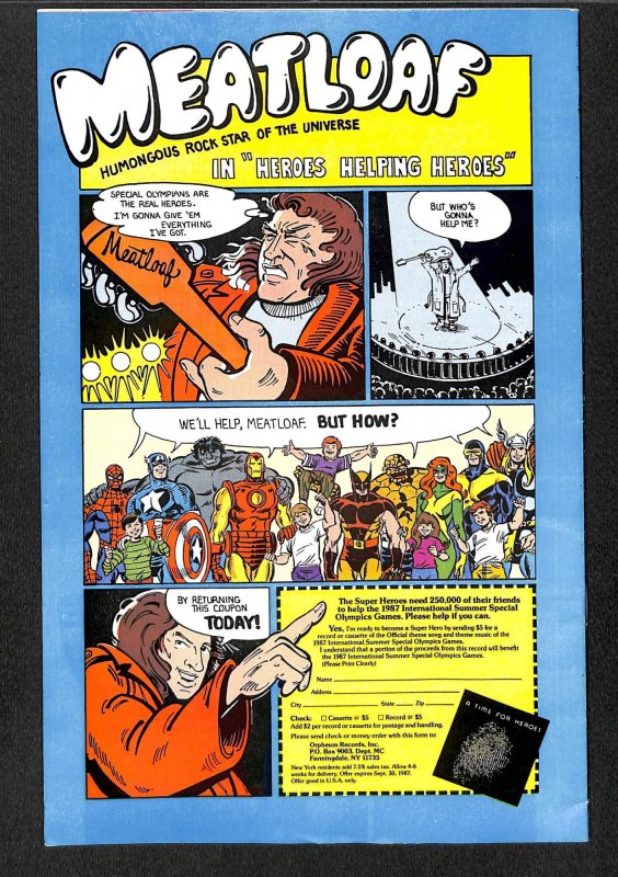 Web of Spider-Man #32 FN/VF 7.0 Kraven's Last Hunt Part 4!