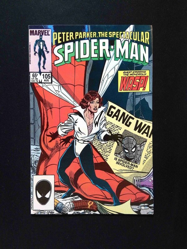 Spectacular Spider-Man #105  MARVEL Comics 1985 VF+