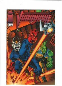 Vanguard #4 VF/NM 9.0 Image Comics 1993 Savage Dragon app.