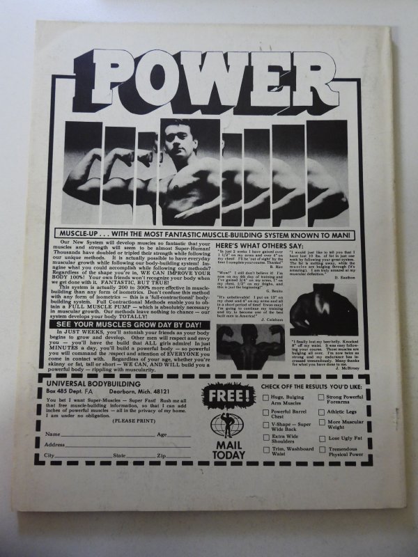 Monster Fantasy #4 VG+ Condition moisture stain fc