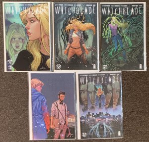 Witchblade #1,2,3,4,5 Image Comics Kittredge Ingranata Valenza Lot Nm