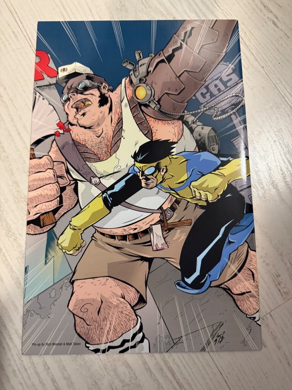 Invincible #1 Larry's Wonderful World of Comics LTD 1000 Copies