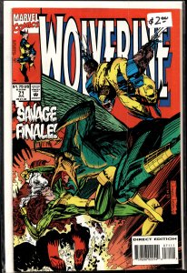 Wolverine #71 (1993) Wolverine