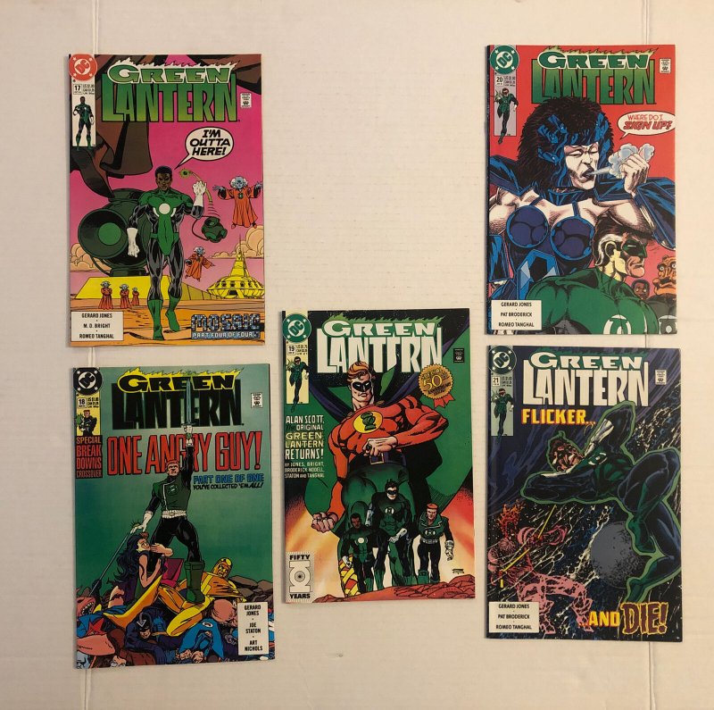 Green Lantern  #17 - 21 Lot Of 5