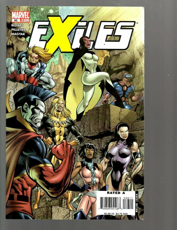 12 Marvel Comics Exiles 73 74 75 76 77 86 88 ANN 1 Identity Disc 5 and more EK22 