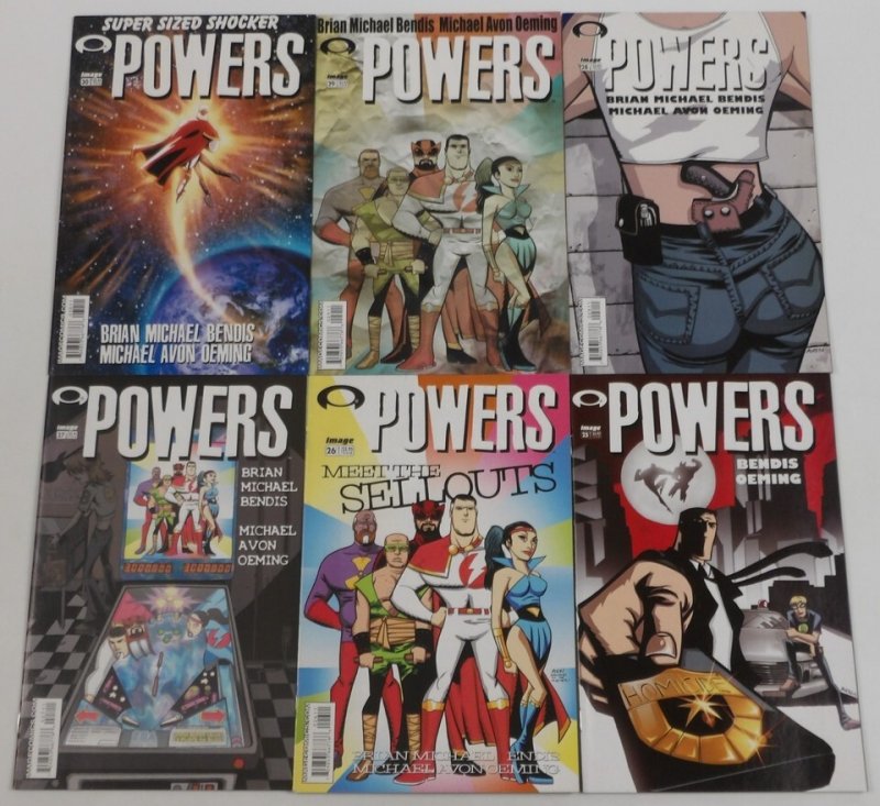 Powers #1-37 VF/NM complete series + Annual - Bendis - Oeming ; Image (AA38)