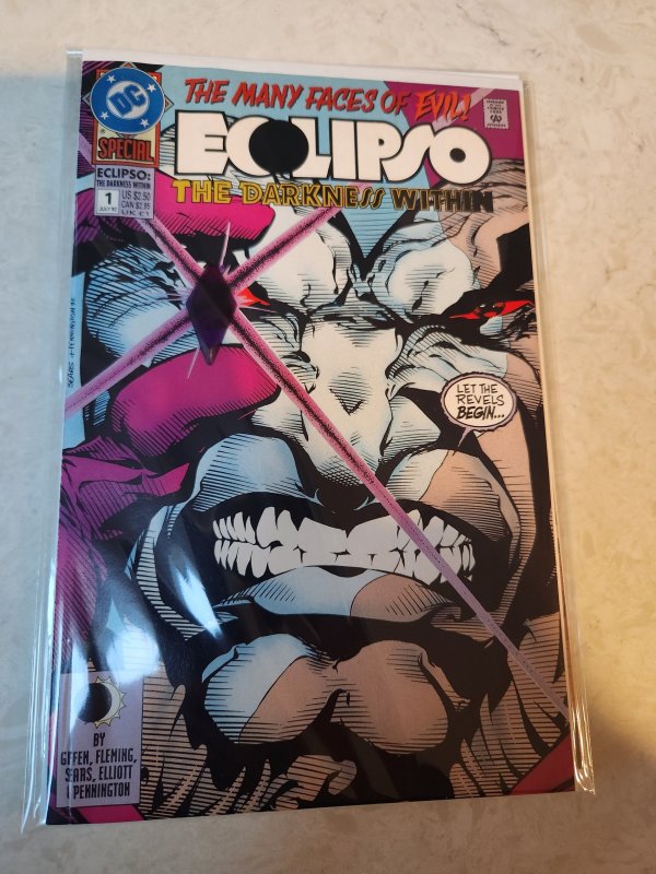 Eclipso: The Darkness Within #1 Direct with Gem Variant (1992)