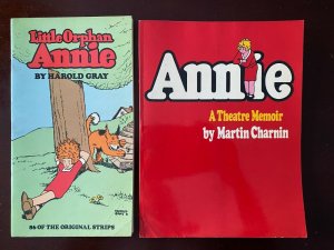 Annie Theatre + Strips Book Lot