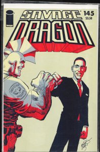 Savage Dragon #145 Obama Cover (2009) Savage Dragon