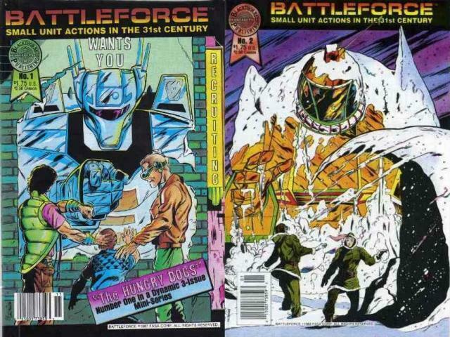 BATTLEFORCE (BLACKTHORNE) 1-2  COMPLETE!