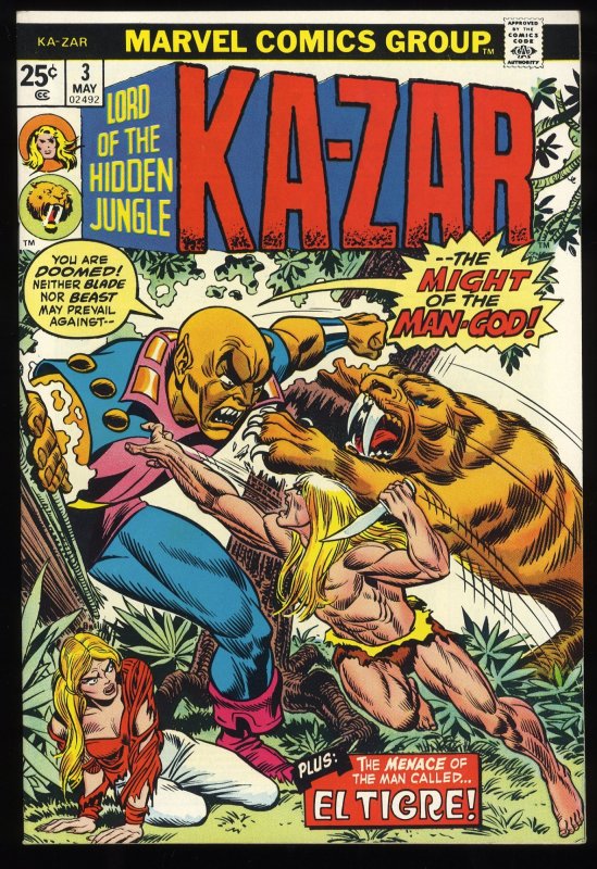 Ka-Zar #3 FN/VF 7.0