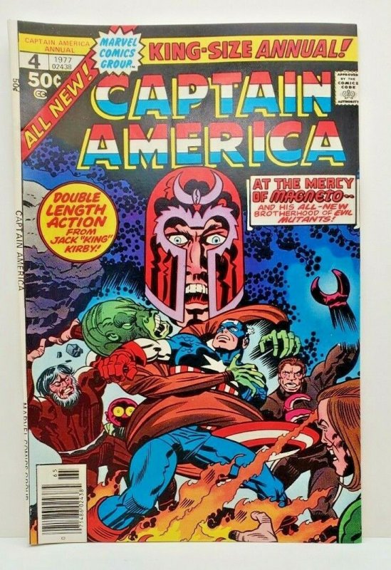 CAPTAIN AMERICA #4 King Size Annual, VF/NM, (1976)