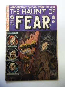 Haunt of Fear #25 (1954) GD/VG Condition 1 spine split, tape fc