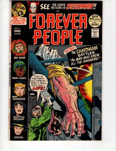 The Forever People #9 DEADMAN! BEAUTIFUL DREAMER! Kirby Magic !!! / ID#111