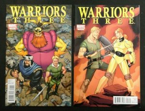 Warriors Three #1-4 Complete Limited Series Bill Willingham NM 1 2 3 4 Lot of 4