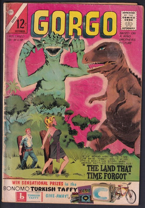 Gorgo 15 (1963) GD/VG Silver Age Charlton comic