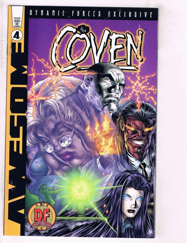 10 The Coven Awesome Comics # 1 (4) 2 4 (2) 5 (3) DF Variants SIGNED Loeb BN14
