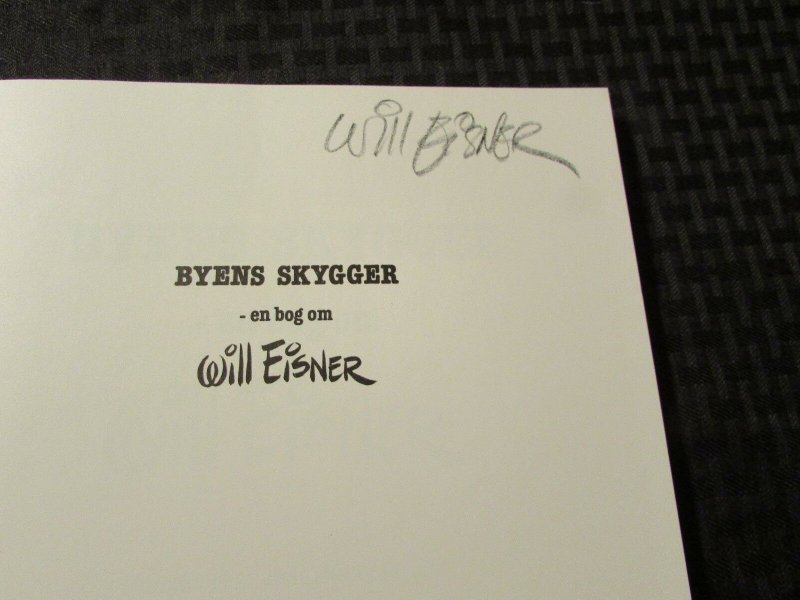 1981 Will Eisner COLOR TREASURY Danish Hardcover HC NM SIGNED Italian Printing