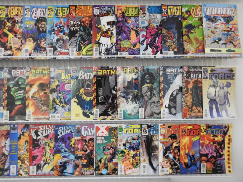 Huge Lot 160+ Comics W/ Silver Surfer, Generation X, Batman+ Avg VG/Fine Cond!!