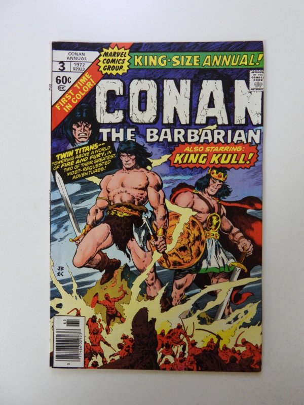 Conan the Barbarian Annual #3 (1977) VF condition
