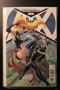 Avengers Vs. X-Men #3 Variant Cover by J. Scott Campbell (2012)