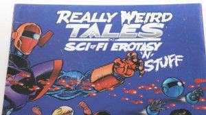 Really Weird Tales Of Sci-Fi Erotasy N Stuff Vintage One-Shot Erotic Sci-Fi 1991