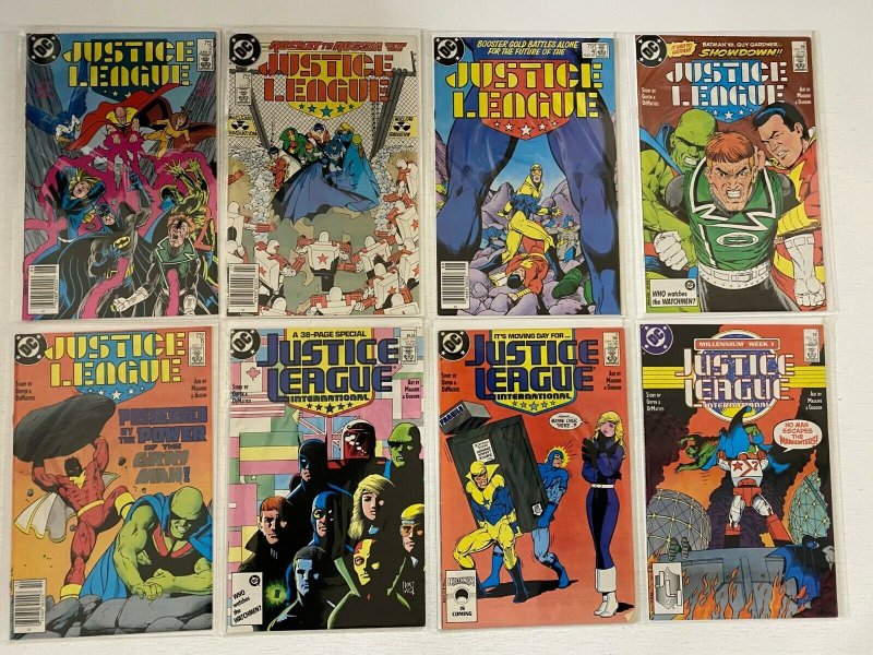 Justice League America lot 49 diff from:#2-50 avg 7.0 (1987-91)