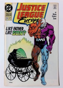 Justice League Europe #12 (March 1990, DC) 5.0 VG/FN