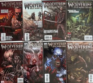 (2008) WOLVERINE #66-72 + OLD MAN LOGAN GIANT SIZE #1 COMPLETE SET! MILLAR!