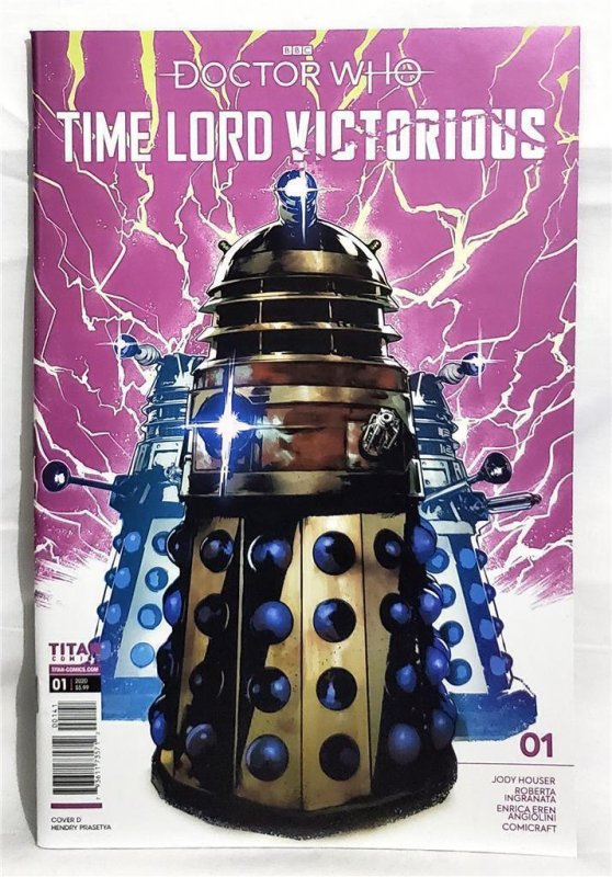 DOCTOR WHO Time Lord Victorious #1 Variant Cover D Hendry Prasetya (Titan 2020)