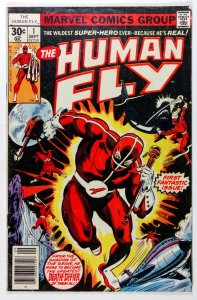 The Human Fly #1 (1977) 1st app and origin of the 2nd The Human Fly